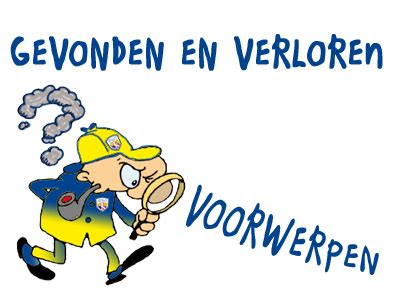 gevonden en verloren voorwerpen.